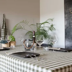 Nappe en coton vichy