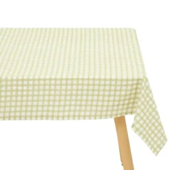 Nappe en coton vichy pour table rectangulaire