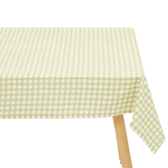 Nappe en coton vichy pour table rectangulaire
