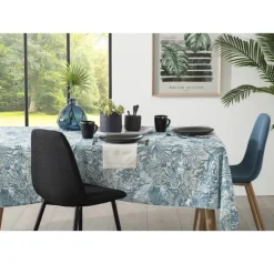 Nappe imprimée jungle anti-tâches