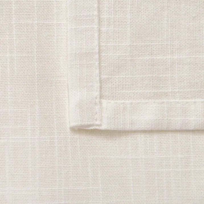 Nappe rectangulaire coton déperlant à motifs croissants