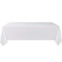 Nappe rectangulaire enduite et anti tache