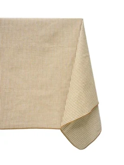 Nappe rectangulaire enduite à carreaux