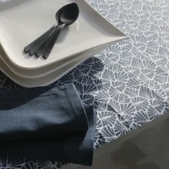 Nappe rectangulaire plastifiée 100% coton