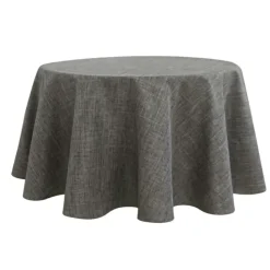 Nappe ronde infroissable et anti-tâches