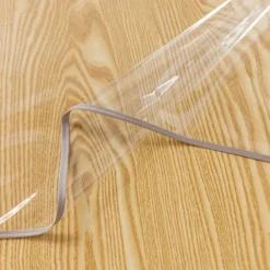 Nappe ronde transparente