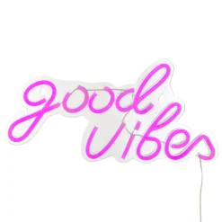 Néon LED mural Good Vibes