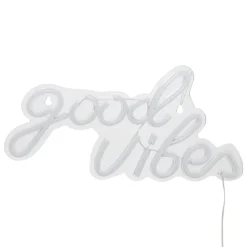 Néon LED mural Good Vibes