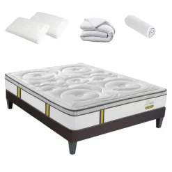 Pack Prêt à dormir avec matelas à ressorts ensachés