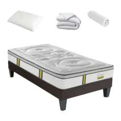 Pack Prêt à dormir avec matelas à ressorts ensachés