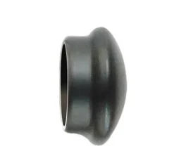 Paire d'Embouts en Fer Forgé Noir pour barre Ø 28 mm