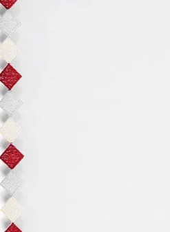 Paire de Petits rideaux Brodés aux Bordures Fantaisies