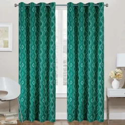 Paire de rideaux obscurcissant à motifs