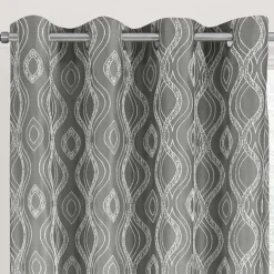 Paire de rideaux obscurcissant à motifs