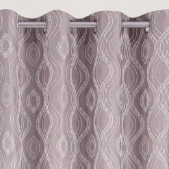 Paire de rideaux obscurcissant à motifs