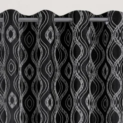 Paire de rideaux obscurcissant à motifs