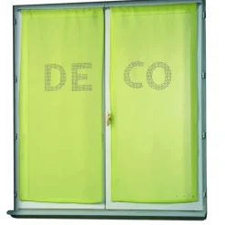 Paire de voilages avec strass 'DECO'