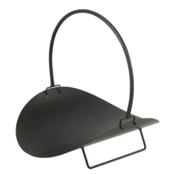 Panier à bûches en métal