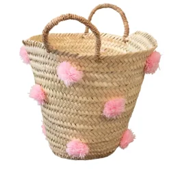 Panier de rangement à pompons