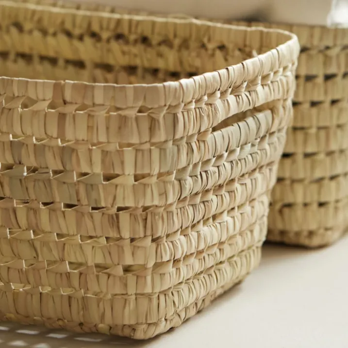 Panier de rangement rectangle Palm