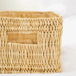 Panier de rangement rectangle Hassira