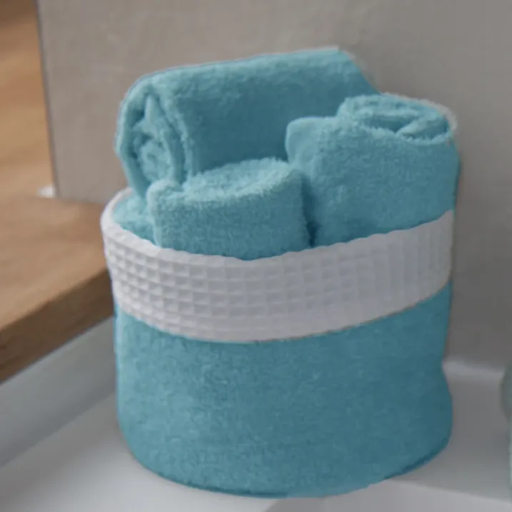 Panier invité avec serviettes