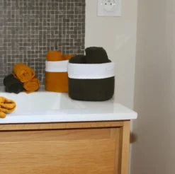 Panier invité avec serviettes