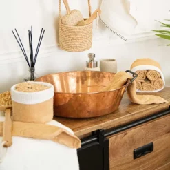 Panier invité avec serviettes