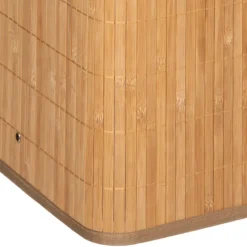 Panier à linge bambou de 60L