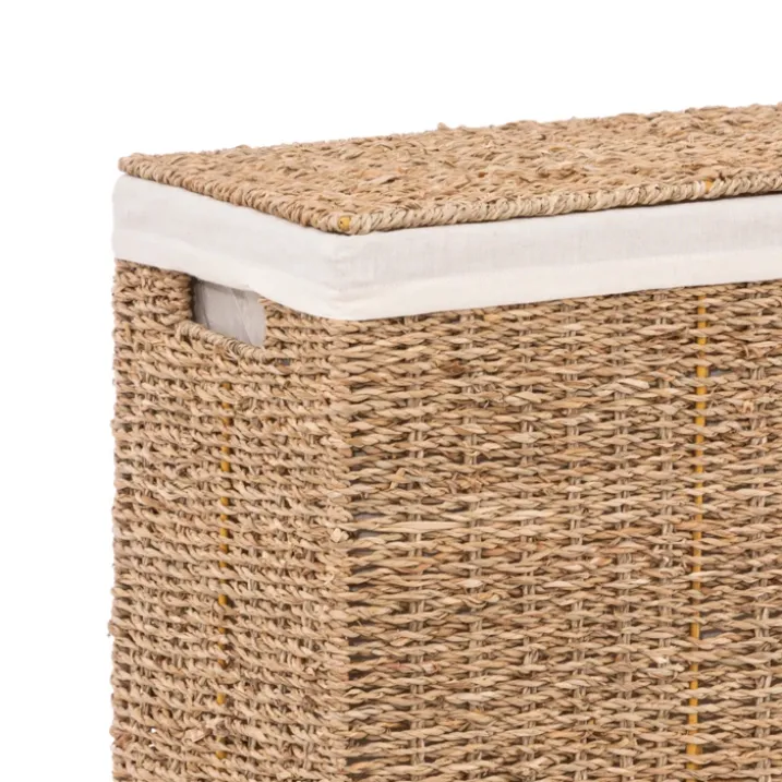 Panier à linge 40 litres en roseau