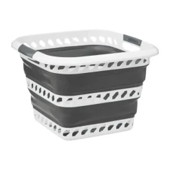 Panier à linge rétractable 40L