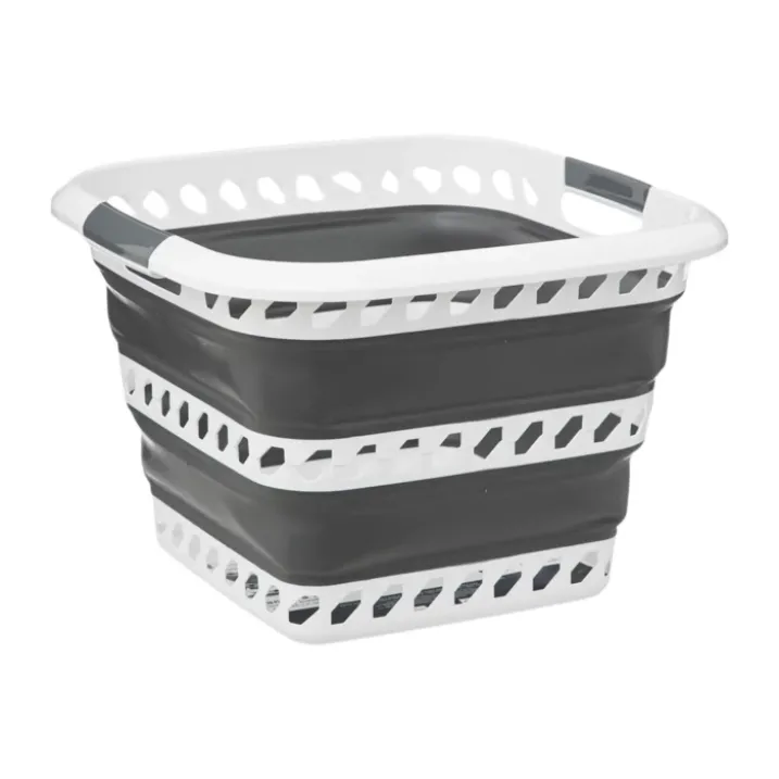 Panier à linge rétractable 40L