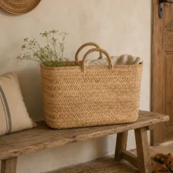 Panier shopping fibres naturelles
