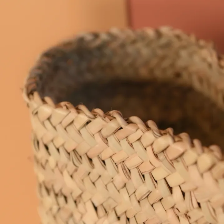 Panier shopping fibres naturelles