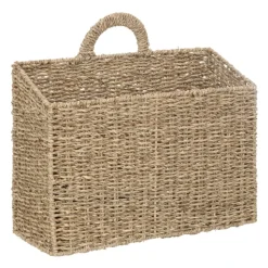 Panier à suspendre en rotin
