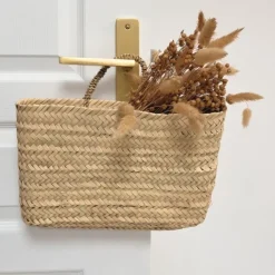 Panier suspendu osier