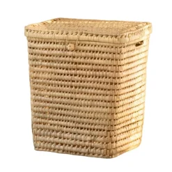 Panière à linge rectangle palmier