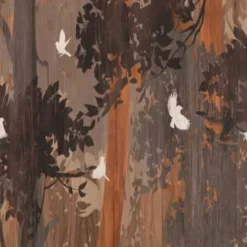 Papier peint au style nature