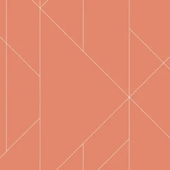 Papier peint aux lignes graphiques