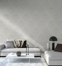 Papier peint baroque damassé