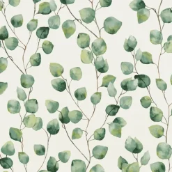 Papier peint imprimé micro feuilles