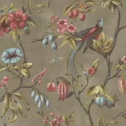 Papier peint LUTECE oiseau du paradis