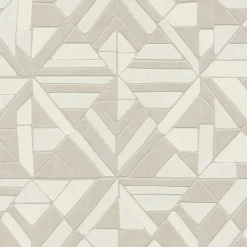 Papier peint à mosaïque géométrique