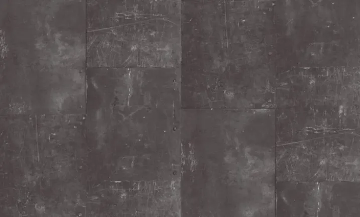 Papier Peint "Plaques de Métal Rivetées"