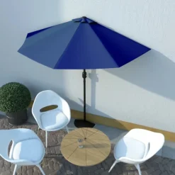 Parasol de balcon mât en aluminium