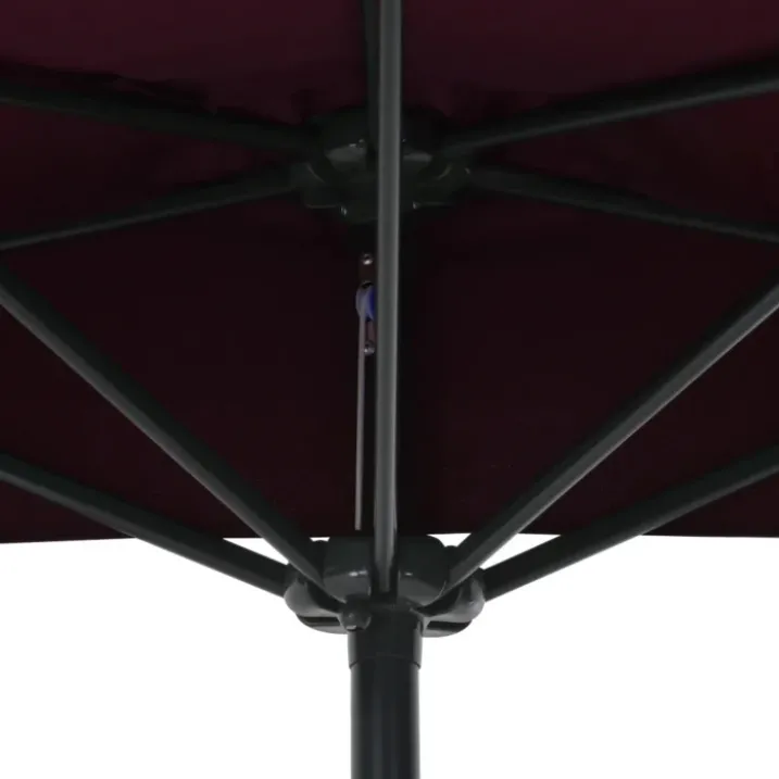 Parasol de balcon mât en aluminium