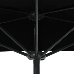 Parasol de balcon mât en aluminium