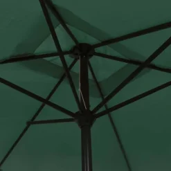 Parasol d'extérieur rectangulaire inclinable