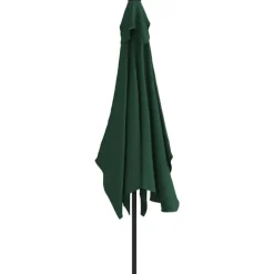 Parasol d'extérieur rectangulaire inclinable