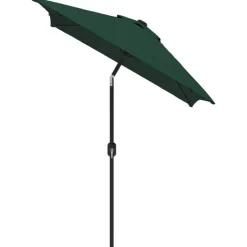 Parasol d'extérieur rectangulaire inclinable